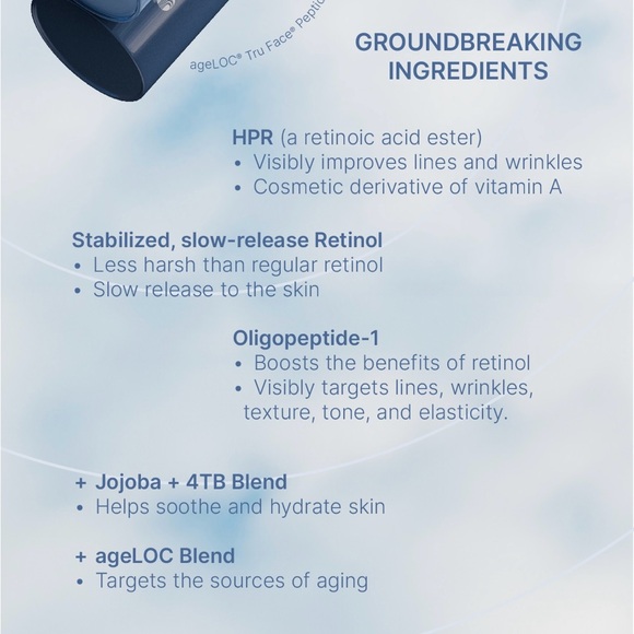 Nu Skin Nuskin ageLOC® Tru Face® Peptide Retinol Complex - Picture 4 of 6